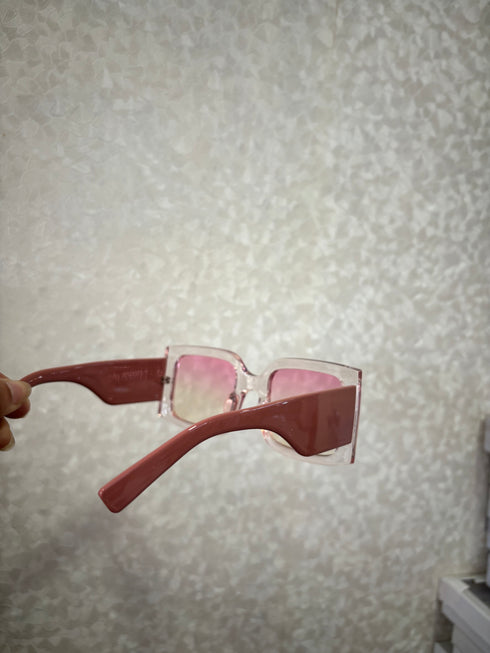 Fashionable Retro Square Frame Sunglasses